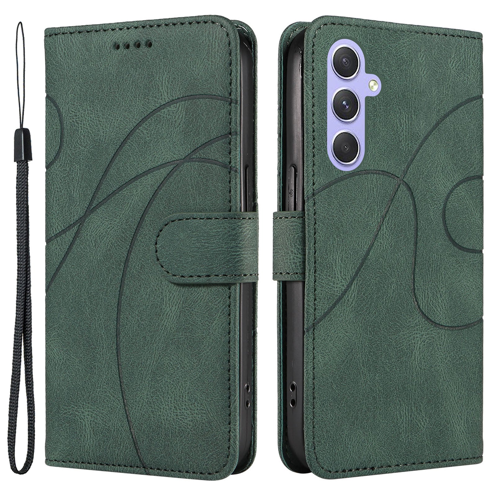 For Samsung Galaxy A54 5G Imprinted Leather Wallet Phone Cover Shockproof Stand Case For Samsung Galaxy A54 5G Imprinted Leather Wallet Phone Cover Shockproof Stand Case